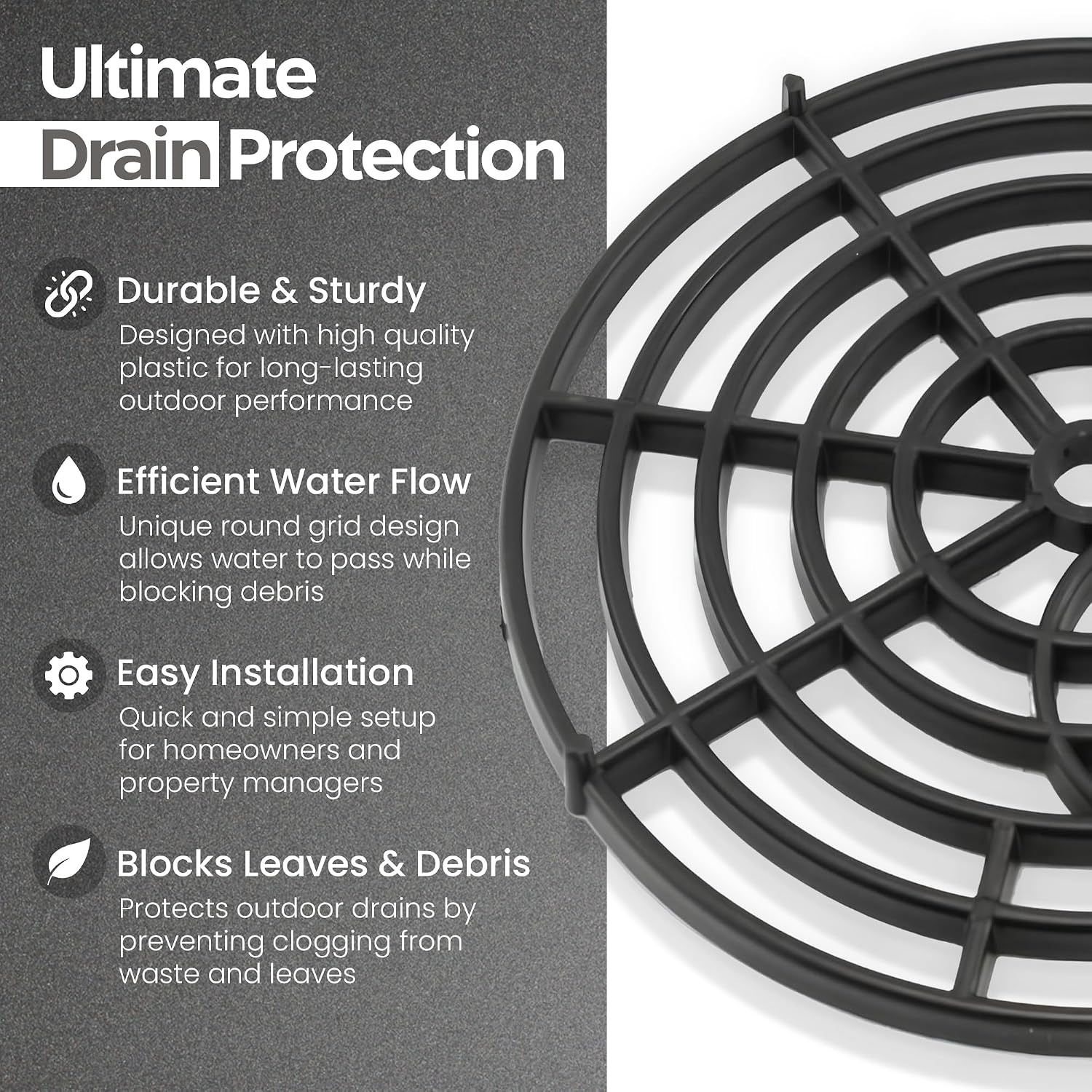 Round Drain Cover 175mm: image 2
