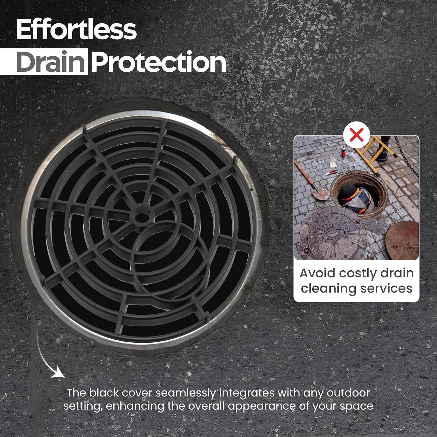 Round Drain Cover 175mm: image 6
