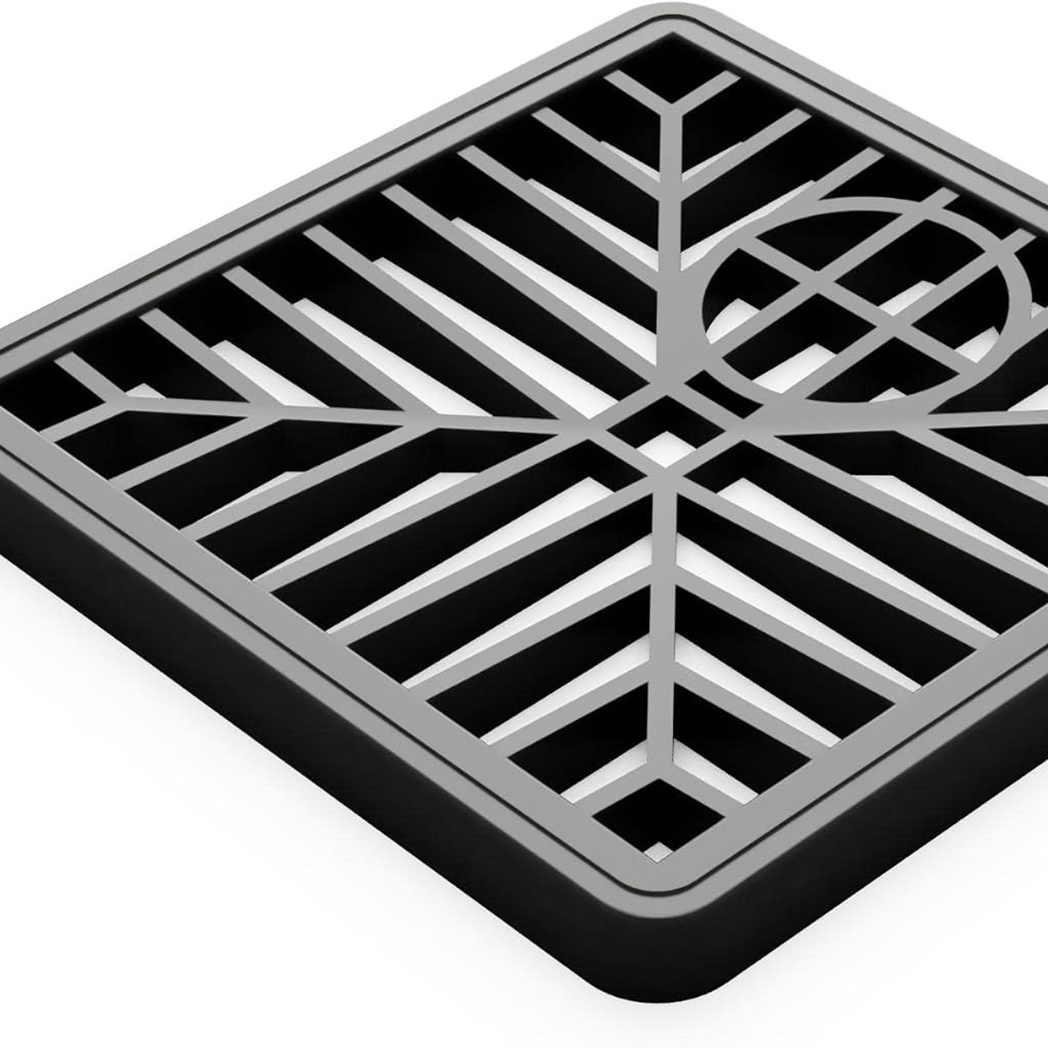 QUERGO Square Plastic Drain Cover 150mm