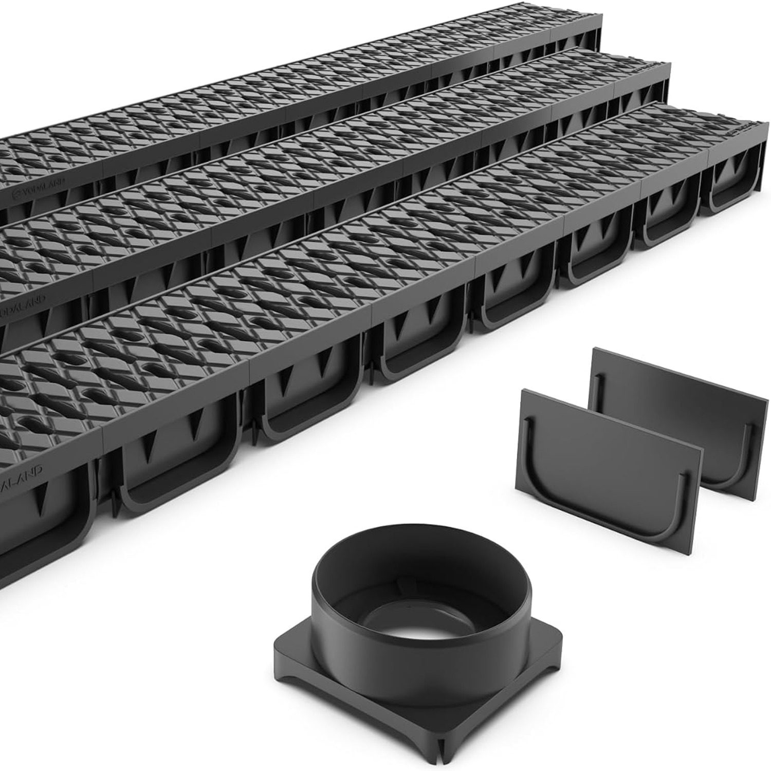 Vodaland EASY 2 Channel Drain Kit: image 7