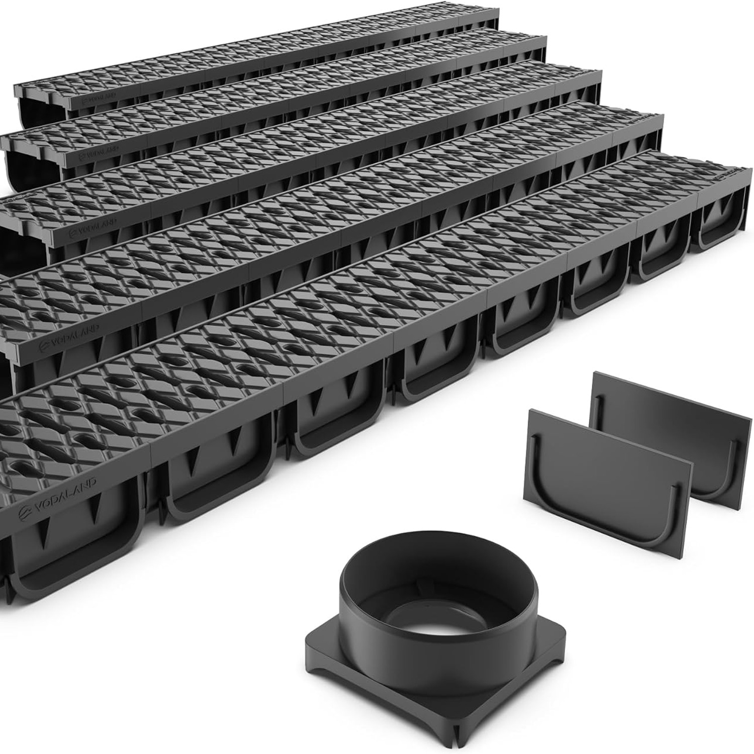 Vodaland EASY 2 Channel Drain Kit