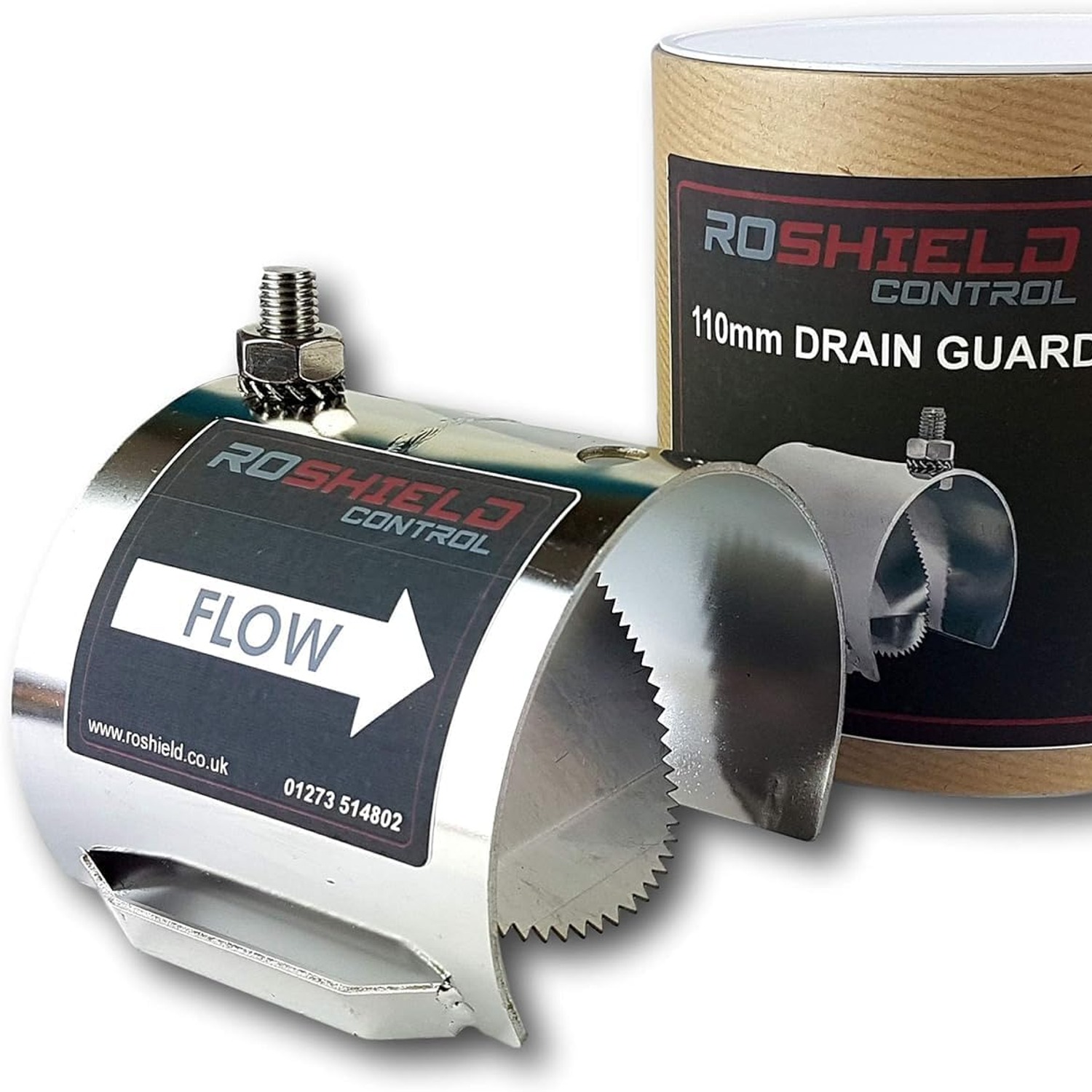 Roshield Rat Drain Guard 110mm One-Way Flap