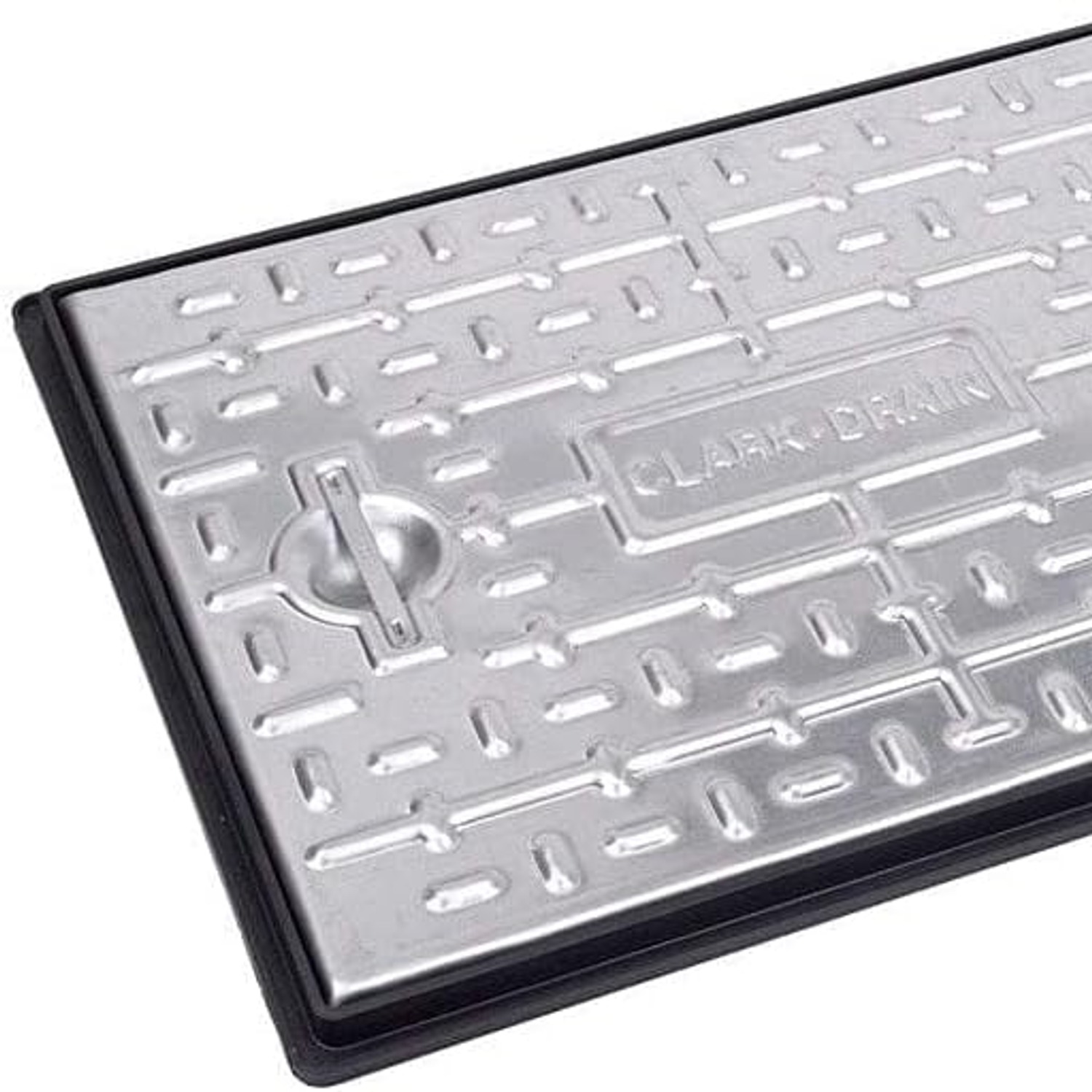 Galvanised Steel Manhole Cover 600 x 450 with Polypropylene Frame